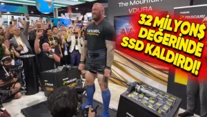 The Mountain, 452 kg SSD kaldırarak dünya rekoru kırdı