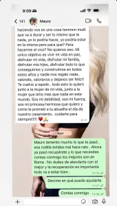 Wanda Nara, Icardi ile olan mesajlarını paylaştı