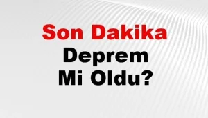 Çanakkale'de 3,7 büyüklüğünde deprem oldu