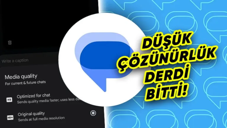 Google Mesajlar orijinal kalitede fotoğraf ve video gönderiyor