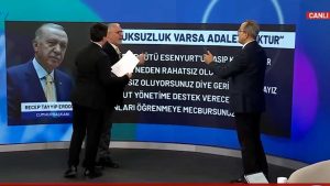 Ekol TV'de Hadi Özışık ile Şaban Sevinç kapıştı