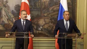 Dışişleri Bakanı Fidan, Lavrov ile görüştü