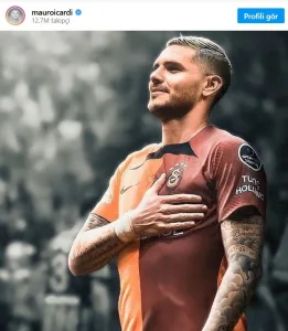 Mauro Icardi'den Galatasaray taraftarını heyecanlandıran paylaşım