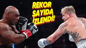 Netflix, Jake Paul ve Mike Tyson maçını 108 milyon kişi izledi