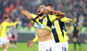 Hakem Oğuzhan Çakır, Trabzonspor-Fenerbahçe maçında kararlarıyla dikkat çekti