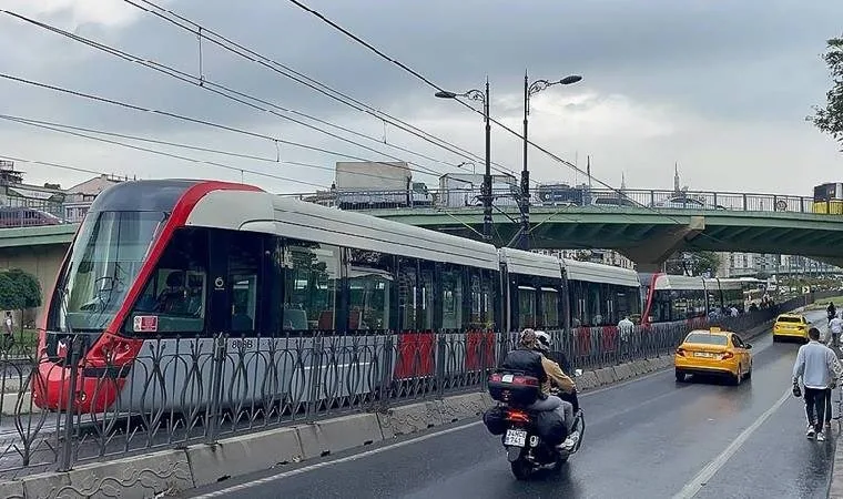 Kabataş-Bağcılar tramvay hattında teknik arıza meydana geldi