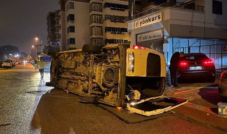 Bursa'da işçi servisiyle otomobil çarpıştı, çok sayıda yaralı var