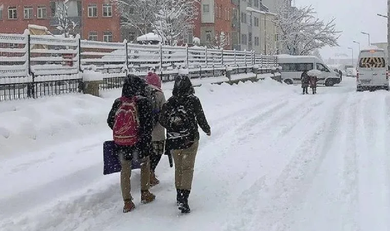 birçok ilde eğitime kar engeli geldi