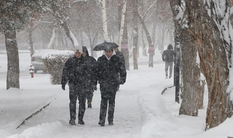 Erzurum'da kar yağışı 1133 yerleşim yerini kapattı