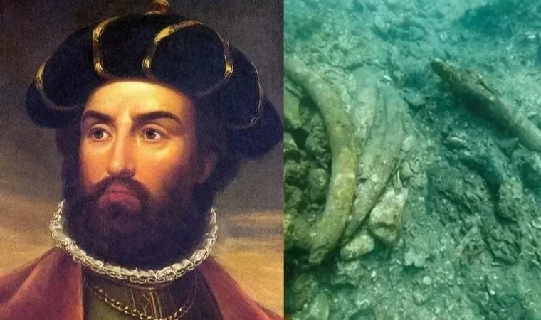 Keşfedilen batık geminin Vasco da Gama'ya ait olabileceği düşünüldü