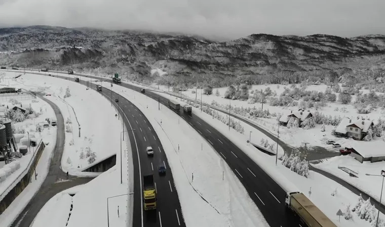 Bolu Dağı geçişi trafiğe kapatılıyor