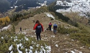 Artvin'de kayıp işçi için arama çalışmaları sürüyor