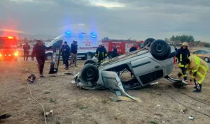 Cezaevindeki kocasını ziyaret eden kadın kaza sonucu öldü