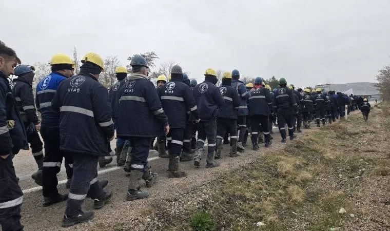 Çayırhan işçileri eylemi sonlandırdı, direniş çadırda devam edecek