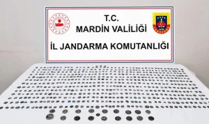 Mardin'de tarihi eser kaçakçılığına operasyon