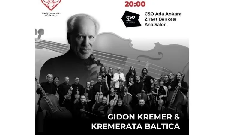 Gidon Kremer ve Kremerata Baltica konseri Ankara'da