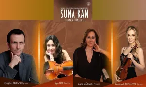 Prof. Suna Kan Keman Günleri konserleri devam ediyor