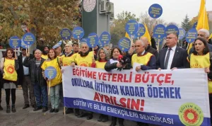 eğitim sen meb bütçesini protesto etti