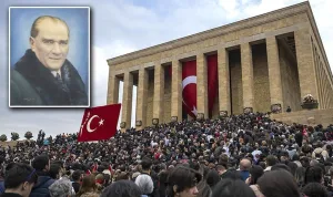 Atatürk portresi Anıtkabir'de sergilenecek