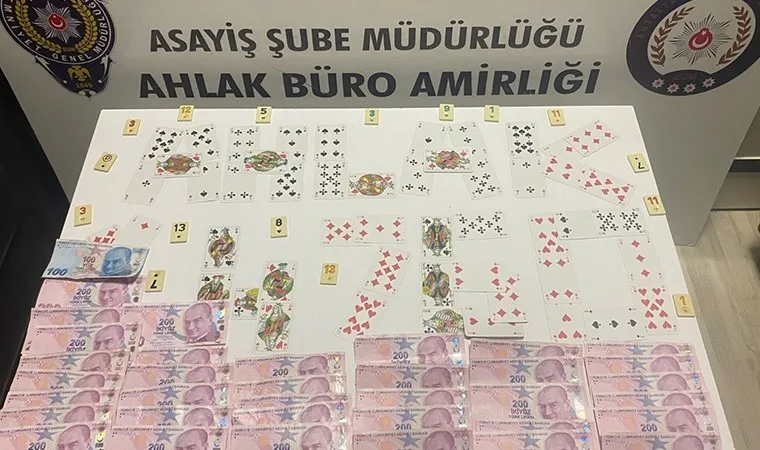 Antalya’da kumar operasyonunda 85 kişiye işlem yapıldı