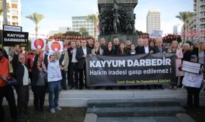 kayyum atamaları protesto edildi