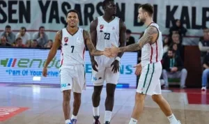 Karşıyaka, Yalovaspor'u 104-81 mağlup etti