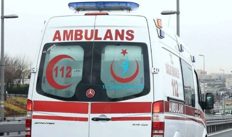 ambulans kazasında bir kişi hayatını kaybetti