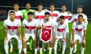 U20 Milli Takım, Almanya'ya 2-0 kaybetti