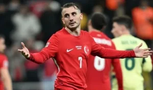 Kerem Aktürkoğlu penaltı için özür diledi