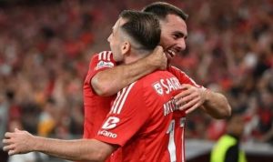 Kerem Aktürkoğlu, Benfica'yı galibiyete taşıdı