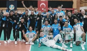 Halkbank, Jihostroj'u 3-1 yenerek galip geldi