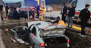 Karabük'te feci kaza: 1 ölü, 3 yaralı