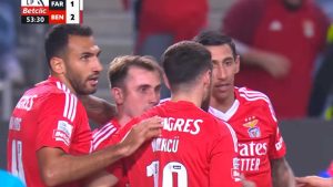 Kerem Aktürkoğlu, Benfica'ya 2 asistle galibiyet getirdi