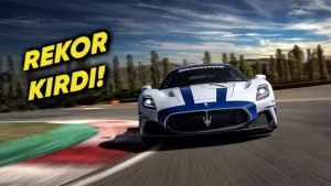 Maserati MC20, otonom sürüşte 285 km/s hıza ulaştı