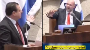 Filistinli milletvekili Netanyahu'yu "seri katil" diye nitelendirdi