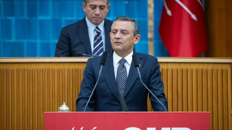 CHP lideri Özel: Bizim çizgimiz budur