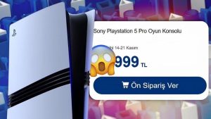 PlayStation 5 Pro Türkiye'de ön siparişe açıldı