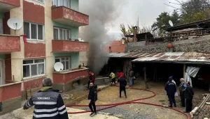 Isparta'da odunlukta yangın kontrol altına alındı