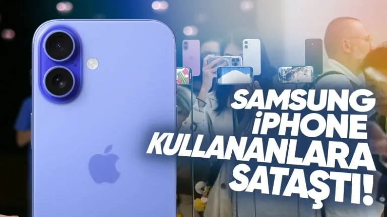 Samsung, iPhone kullanıcılarını hedef alan reklam filmi yayımladı