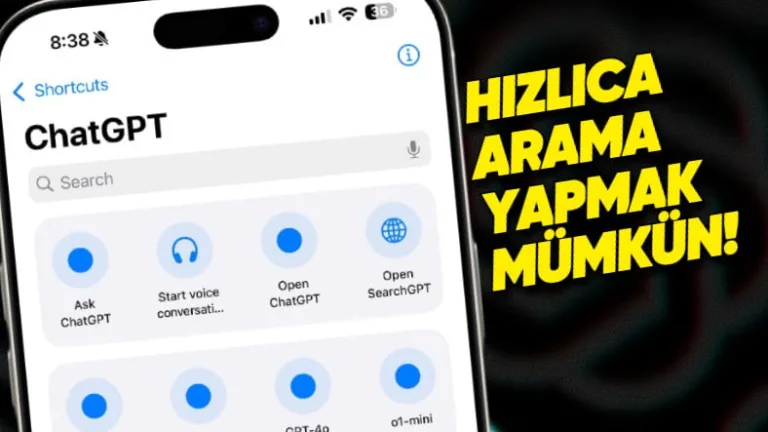 OpenAI, SearchGPT için iPhone kestirmesi yayınladı