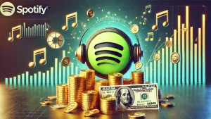 Spotify, üçüncü çeyrekte 4 milyar avro gelir elde etti