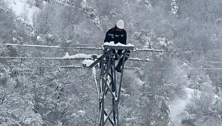 Aşırı kar ve fırtına elektrik kesintilerine yol açtı