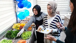 Ümraniye'de diyabetlilere sağlıklı kahvaltı atölyesi düzenlendi