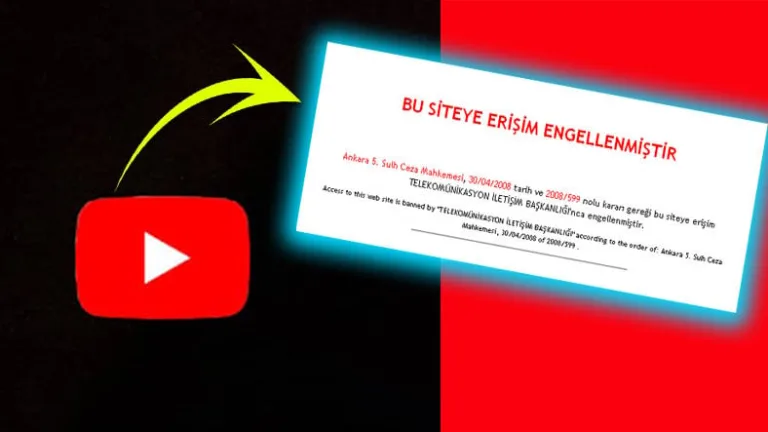 YouTube'a 2007'de erişim engeli getirildi