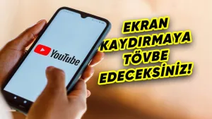 YouTube yeni ekran kaydırma özelliğini test ediyor