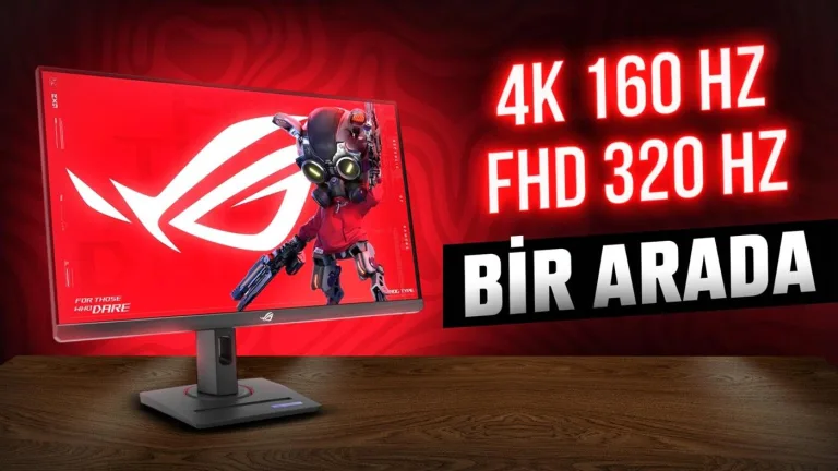 Asus ROG Strix XG27UCG, oyun deneyimini üst seviyeye taşıyor