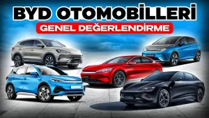 BYD elektrikli otomobil modellerini değerlendiriyor