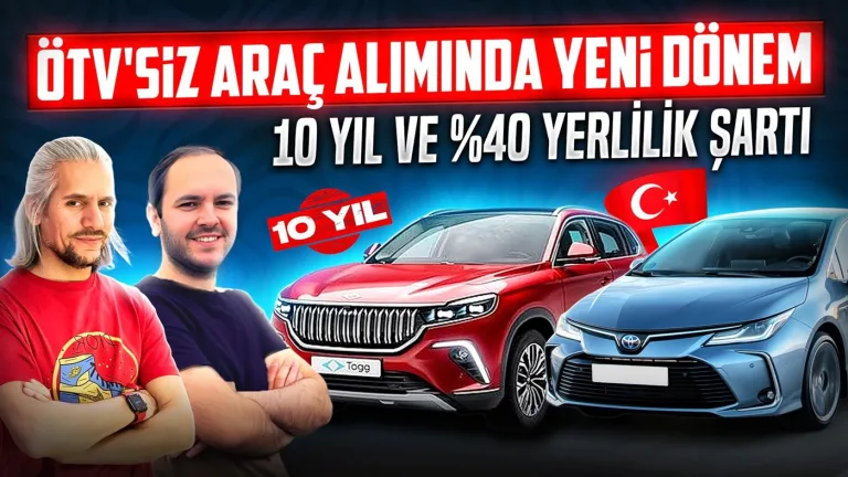 Engellilere ÖTV'siz araç alımında yeni şartlar getirildi