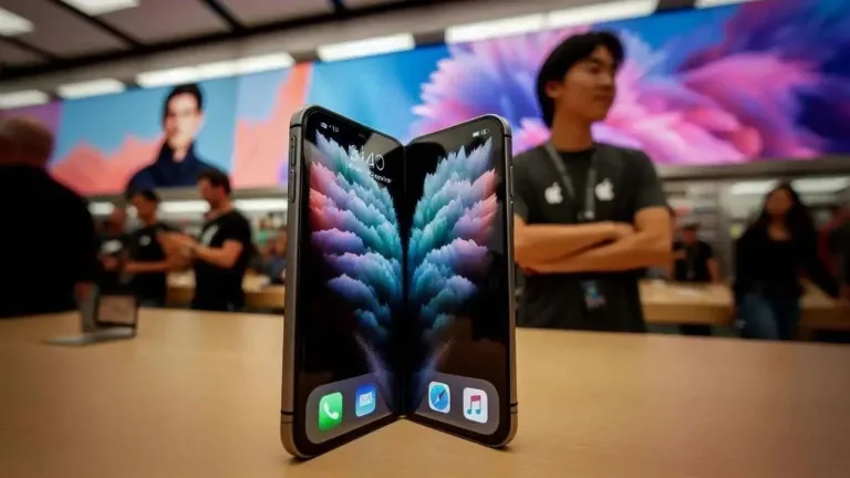 katlanabilir iPhone tasarımı galaxy fold benzeri olacak