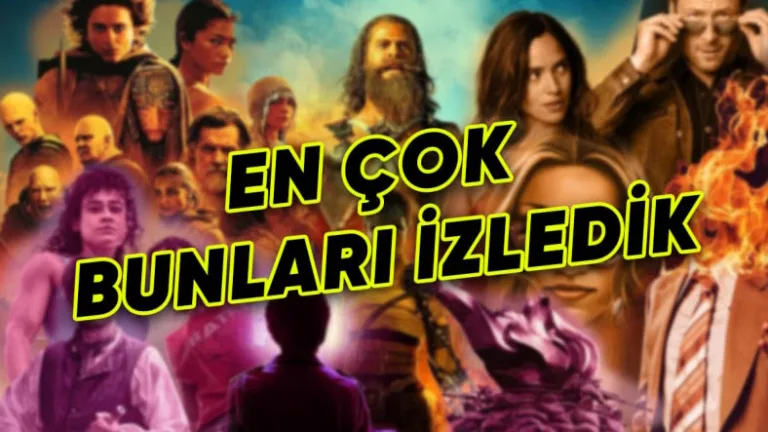 2024'te Türkiye'de en çok izlenen dizi ve filmler açıklandı